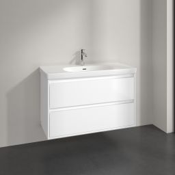 Villeroy & Boch Skyla szafka 97,2x43,9x59,6 cm podumywalkowa wisząca Brilliant White C79900VE