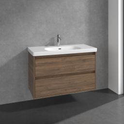Villeroy & Boch Skyla szafka 97,2x43,9x59,6 cm podumywalkowa wisząca Arizona Oak C79900VH
