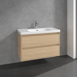 Villeroy & Boch Skyla szafka 97,2x43,9x59,6 cm podumywalkowa wisząca Nordic Oak C79900VJ