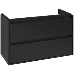 Villeroy & Boch Skyla szafka 97,2x43,9x59,6 cm podumywalkowa wisząca Volcano Black C79900VL