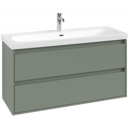 Villeroy & Boch Skyla szafka 117,2x43,9x59,6 cm podumywalkowa wisząca Soft Green C80000AF