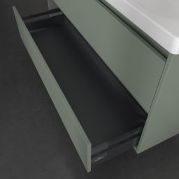 Villeroy & Boch Skyla szafka 117,2x43,9x59,6 cm podumywalkowa wisząca Soft Green C80000AF