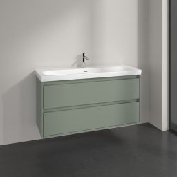 Villeroy & Boch Skyla szafka 117,2x43,9x59,6 cm podumywalkowa wisząca Soft Green C80000AF