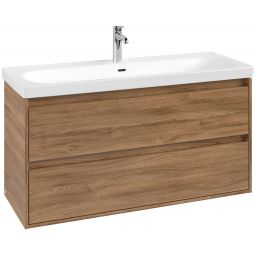 Villeroy & Boch Skyla szafka 117,2x43,9x59,6 cm podumywalkowa wisząca Oak Kansas C80000RH