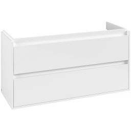 Villeroy & Boch Skyla szafka 117,2x43,9x59,6 cm podumywalkowa wisząca Brilliant White C80000VE