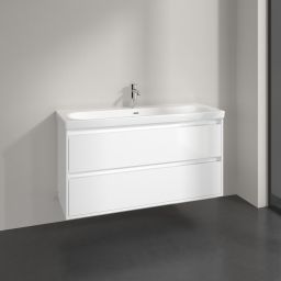 Villeroy & Boch Skyla szafka 117,2x43,9x59,6 cm podumywalkowa wisząca Brilliant White C80000VE