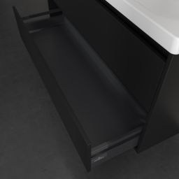 Villeroy & Boch Skyla szafka 117,2x43,9x59,6 cm podumywalkowa wisząca Volcano Black C80000VL