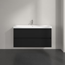 Villeroy & Boch Skyla szafka 117,2x43,9x59,6 cm podumywalkowa wisząca Volcano Black C80000VL