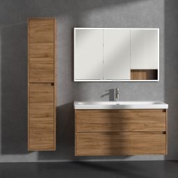 Villeroy & Boch Skyla szafka 35x34,8x170 cm boczna wisząca lewa Oak Kansas C80100RH