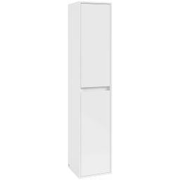 Villeroy & Boch Skyla szafka 35x34,8x170 cm boczna wisząca lewa Brilliant White C80100VE