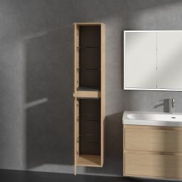 Villeroy & Boch Skyla szafka 35x34,8x170 cm boczna wisząca lewa Nordic Oak C80100VJ