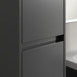 Villeroy & Boch Skyla szafka 35x34,8x170 cm boczna wisząca lewa Graphite C80100VR