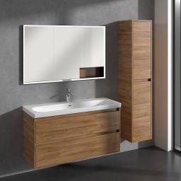 Villeroy & Boch Skyla szafka 35x34,8x170 cm boczna wisząca prawa Oak Kansas C80101RH