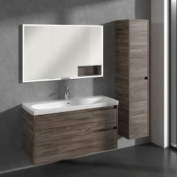 Villeroy & Boch Skyla szafka 35x34,8x170 cm boczna wisząca prawa Stone Oak C80101RK