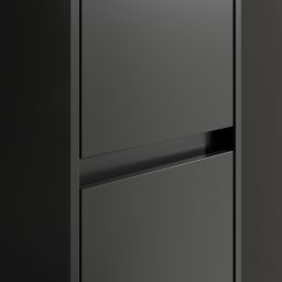 Villeroy & Boch Skyla szafka 35x34,8x170 cm boczna wisząca prawa Volcano Black C80101VL