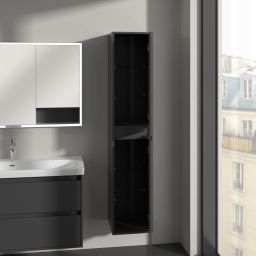 Villeroy & Boch Skyla szafka 35x34,8x170 cm boczna wisząca prawa Graphite C80101VR