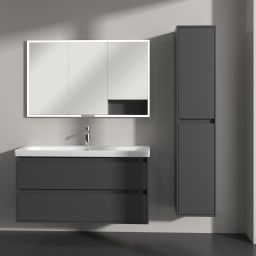 Villeroy & Boch Skyla szafka 35x34,8x170 cm boczna wisząca prawa Graphite C80101VR