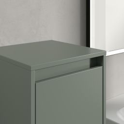 Villeroy & Boch Skyla szafka 35x34,9x100 cm boczna wisząca lewa Soft Green C80200AF