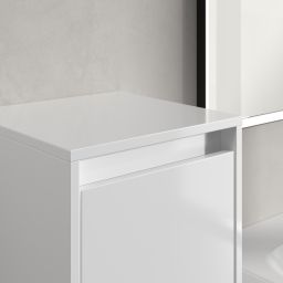 Villeroy & Boch Skyla szafka 35x34,9x100 cm boczna wisząca lewa Brilliant White C80200VE