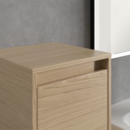 Villeroy & Boch Skyla szafka 35x34,9x100 cm boczna wisząca lewa Nordic Oak C80200VJ