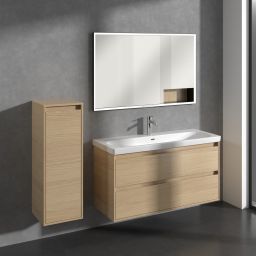 Villeroy & Boch Skyla szafka 35x34,9x100 cm boczna wisząca lewa Nordic Oak C80200VJ