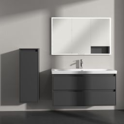 Villeroy & Boch Skyla szafka 35x34,9x100 cm boczna wisząca lewa Graphite C80200VR