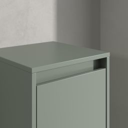 Villeroy & Boch Skyla szafka 35x34,9x100 cm boczna wisząca prawa Soft Green C80201AF