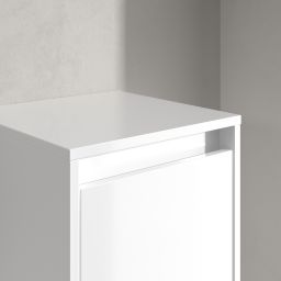 Villeroy & Boch Skyla szafka 35x34,9x100 cm boczna wisząca prawa Brilliant White C80201VE