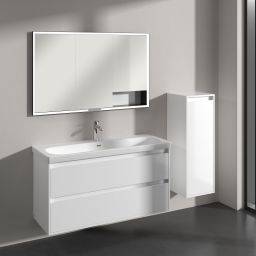 Villeroy & Boch Skyla szafka 35x34,9x100 cm boczna wisząca prawa Brilliant White C80201VE