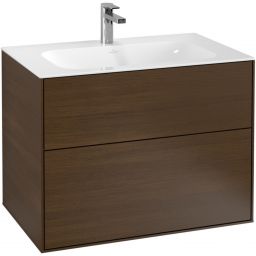 Villeroy & Boch Finion szafka 79,6 cm podumywalkowa wisząca Walnut Veneer F01000GN