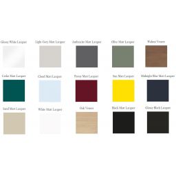 Villeroy & Boch Finion szafka 79,6 cm podumywalkowa wisząca Glossy White Lacquer F01000GF