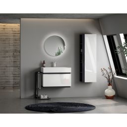 Venti Koło Led lustro 50x50 cm okrągłe z oświetleniem