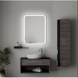 Venti Prima lustro 50x70 cm prostokątne z oświetleniem