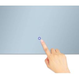 Venti Como lustro 80x60 cm prostokątne z oświetleniem