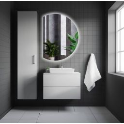 Venti Moon lustro 60x80 cm z oświetleniem