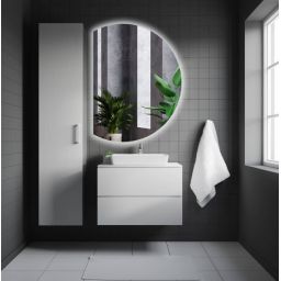 Venti Moon lustro 65x90 cm z oświetleniem