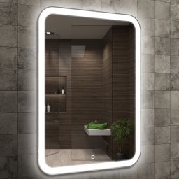 Venti Prima lustro 50x70 cm prostokątne z oświetleniem