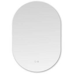 Zuma Line lustro 50x70 cm owalne z oświetleniem z matą grzewczą D3002