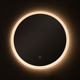 Zuma Line lustro 60x60 cm okrągłe z oświetleniem D2311