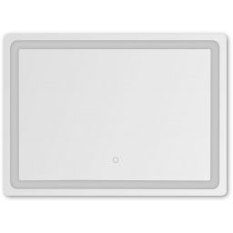 Zuma Line lustro 70x50 cm prostokątne z oświetleniem transparentne D3003