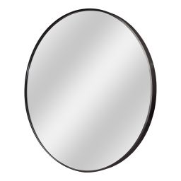 Dubiel Vitrum Nico lustro 70 cm okrągłe czarne