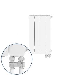 KFA Armatura ADR500 grzejnik pokojowy 57,2x32,2 cm podłączenie dolne biały 763-042-44