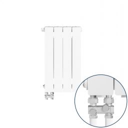 KFA Armatura ADR500 grzejnik pokojowy 57,2x32,2 cm podłączenie dolne biały 763-044-44