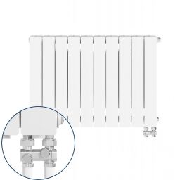 KFA Armatura ADR500 grzejnik pokojowy 57x80,5 cm podłączenie dolne biały 763-102-44