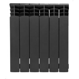 KFA Armatura G500F/6 grzejnik pokojowy 57,2x48,3 cm podłączenie boczne grafitowy 777-060-61