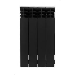 KFA Armatura G500F/4 grzejnik pokojowy 57,2x32,2 cm podłączenie boczne czarny 789-040-81