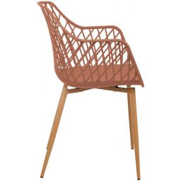 Mirpol Pola krzesło ogrodowe SL-7019ZYBRĽZOWE