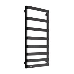Oltens Varme grzejnik łazienkowy drabinkowy 108,5x50 cm czarny 55001300