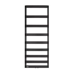 Oltens Varme grzejnik łazienkowy drabinkowy 129,5x50 cm czarny 55002300