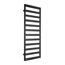 Oltens Benk grzejnik łazienkowy drabinkowy 139x50 cm czarny 55006300